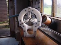 Laser cut tooling - Woodturning lathe steady